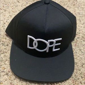 Dope flat bill hat